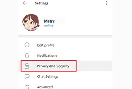آموزش حذف اکانت تلگرام طلایی