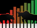 bear-vs-bull-stock-exchange-money-profit-shareholder-share-gift-shams