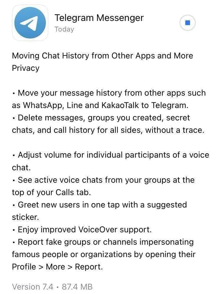 آموزش انتقال چت ها از واتساپ به تلگرام