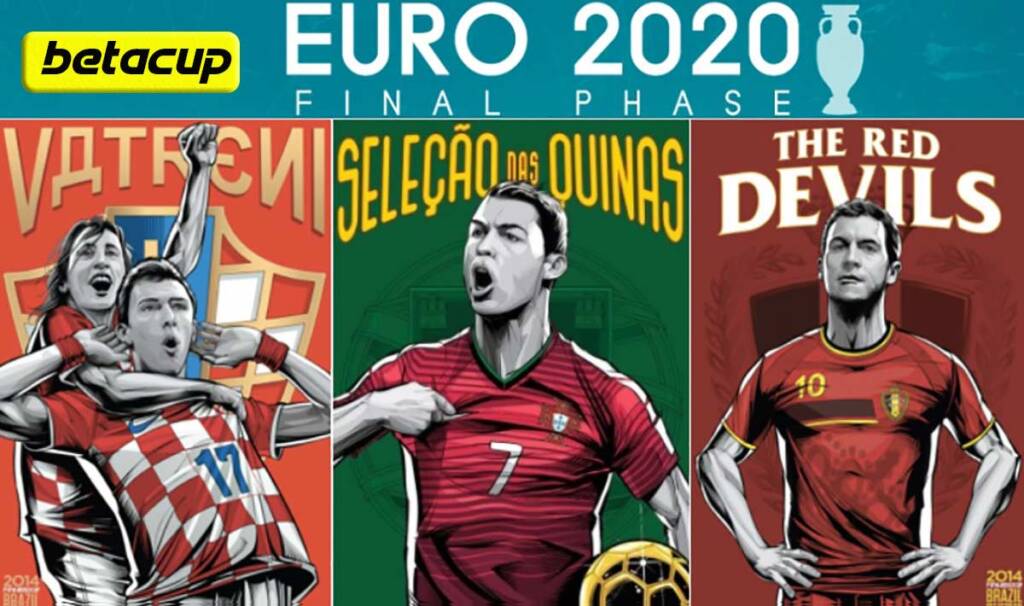 پوستر هدر بازی های یورو 2020
