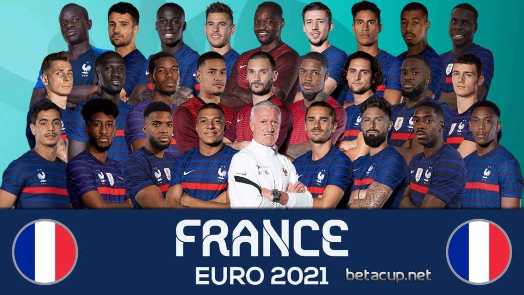 عکس تیمی فرانسه برای یورو 2020
