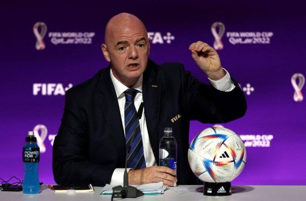 مصاحبه جنجالی اینفانتینو از برگزاری جام جهانی 2022 در قطر