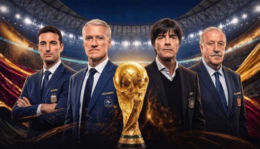 Scaloni,-Deschamps,-Löw-y-del-Bosque